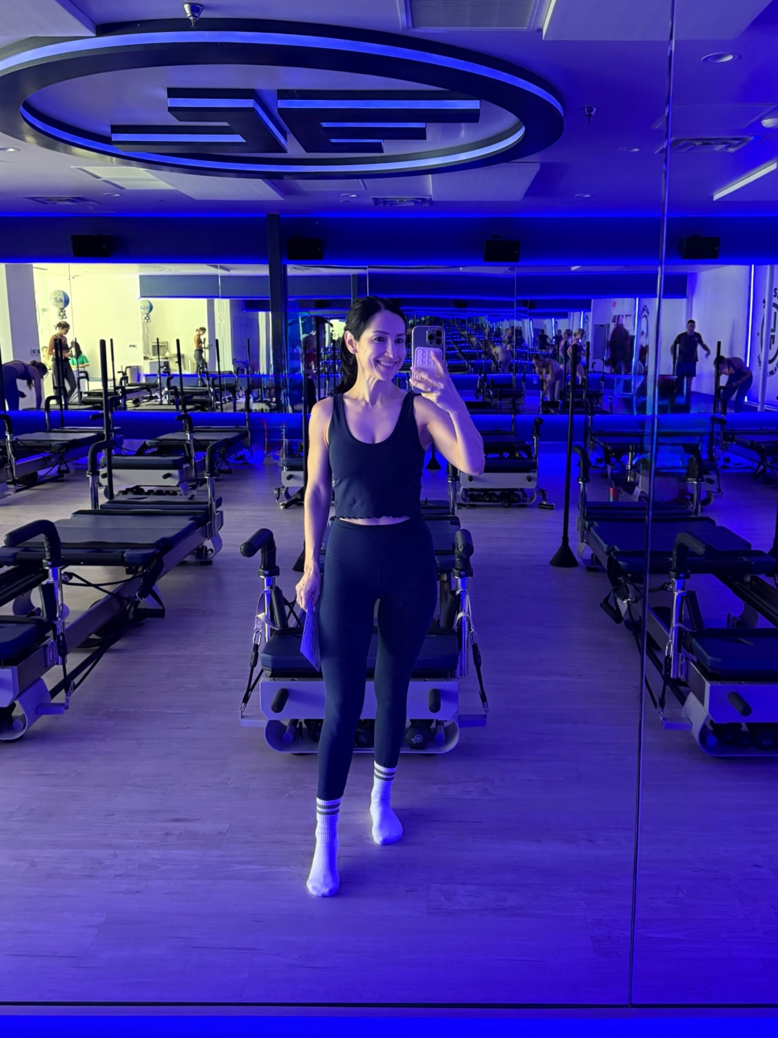 Pilates ootd💙Classic Lululemon align leggings with their new lettuce edge ribbed tank! Wearing 2 in Leggings 4 in tank.

#LTKfitnessgoals #LTKOver40 #LTKPetite