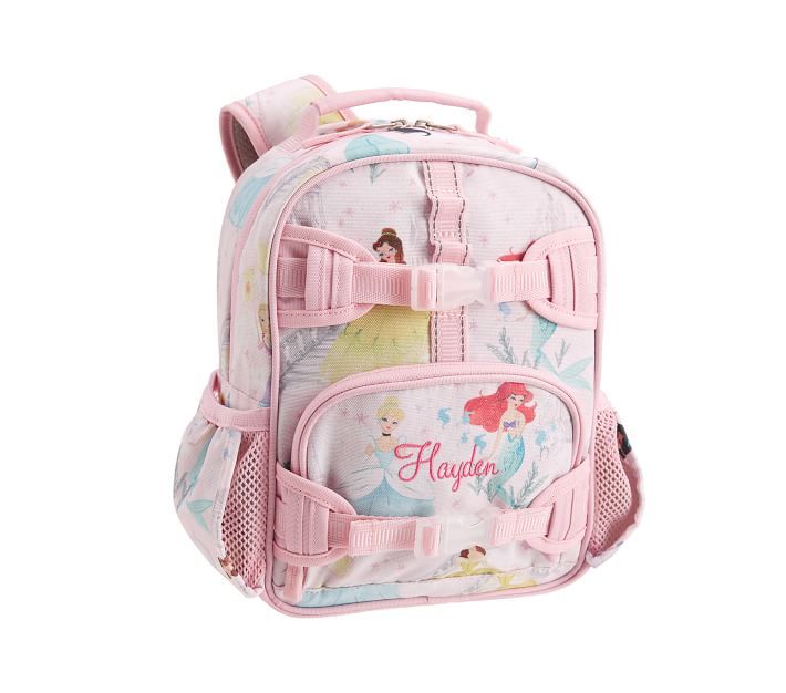 Mackenzie Disney Princess Castle Shimmer Backpack | Pottery Barn Kids