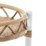 Better Homes & Gardens Lilah Outdoor 20" Round End Table, White | Walmart (US)