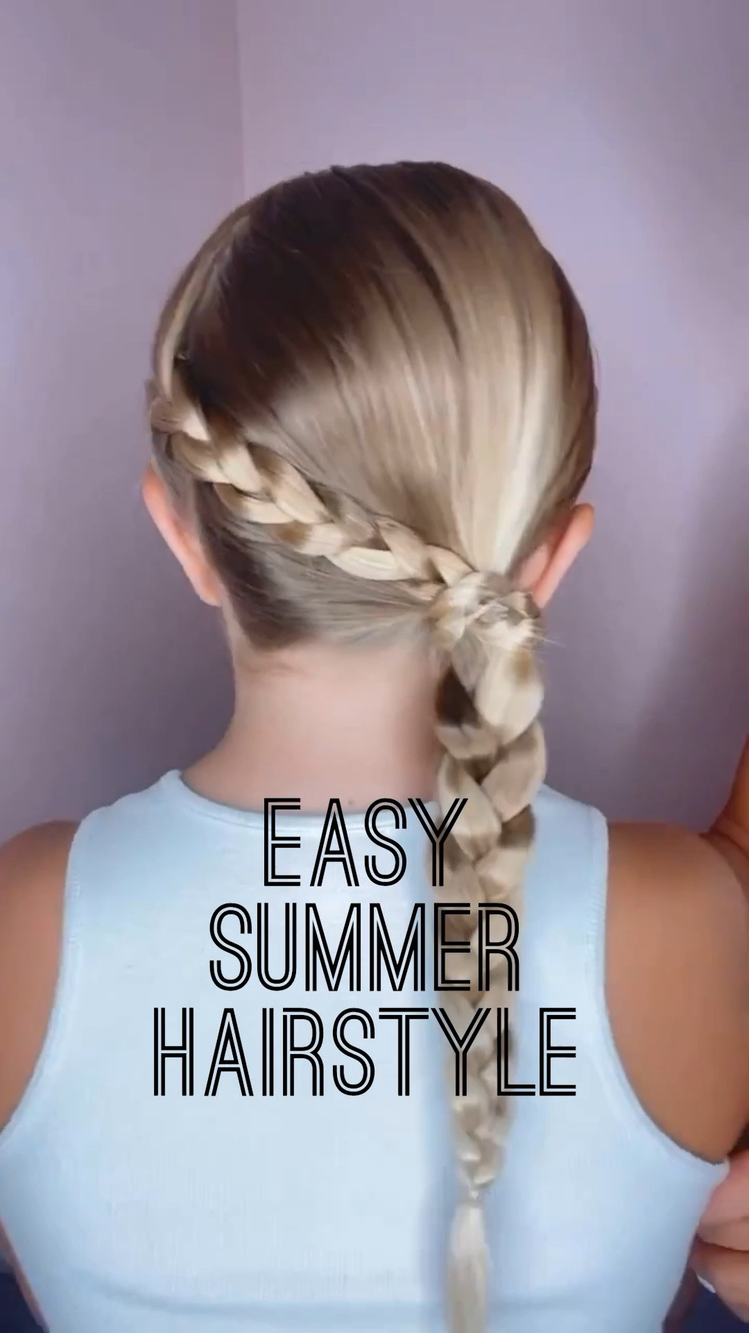EASY SUMMER HAIRSTYLE FOR GIRLS 🩷 I just love this easy and pretty summer hairstyle! I’ll share some of my favorite hair products with you, too! Love for you to follow us for our daily hairstyle postings! ￼￼

#LTKBeauty