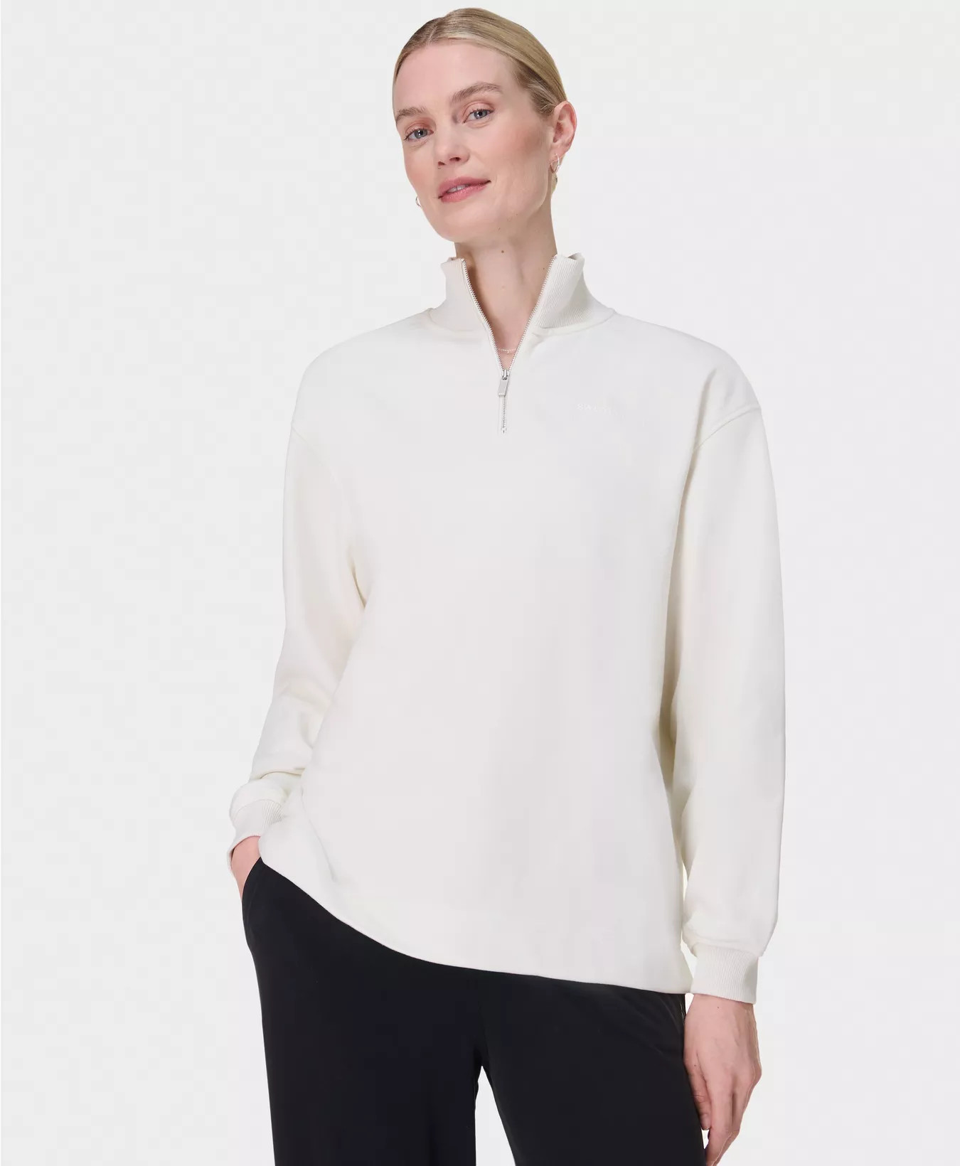 Revive Longline Half Zip | Sweaty Betty UK