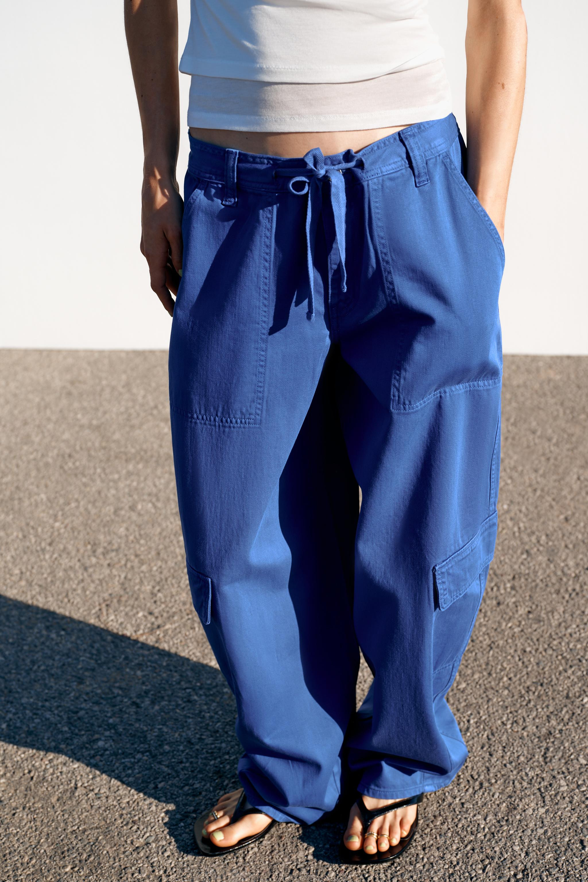 OVERSIZE CARGO TROUSERS | Zara UK