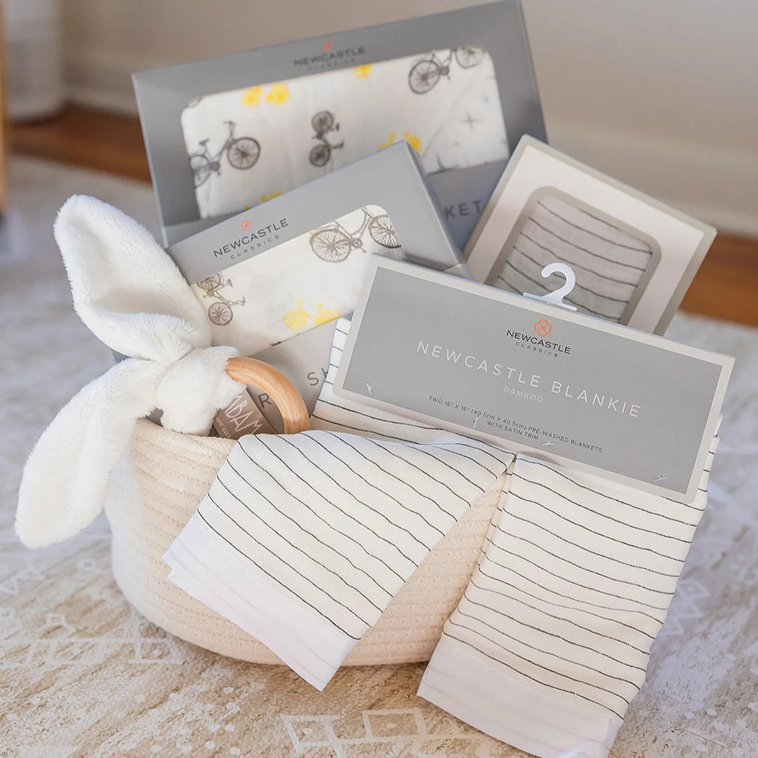 Welcome Baby - Gender Neutral Gift Basket | Newcastle Classics