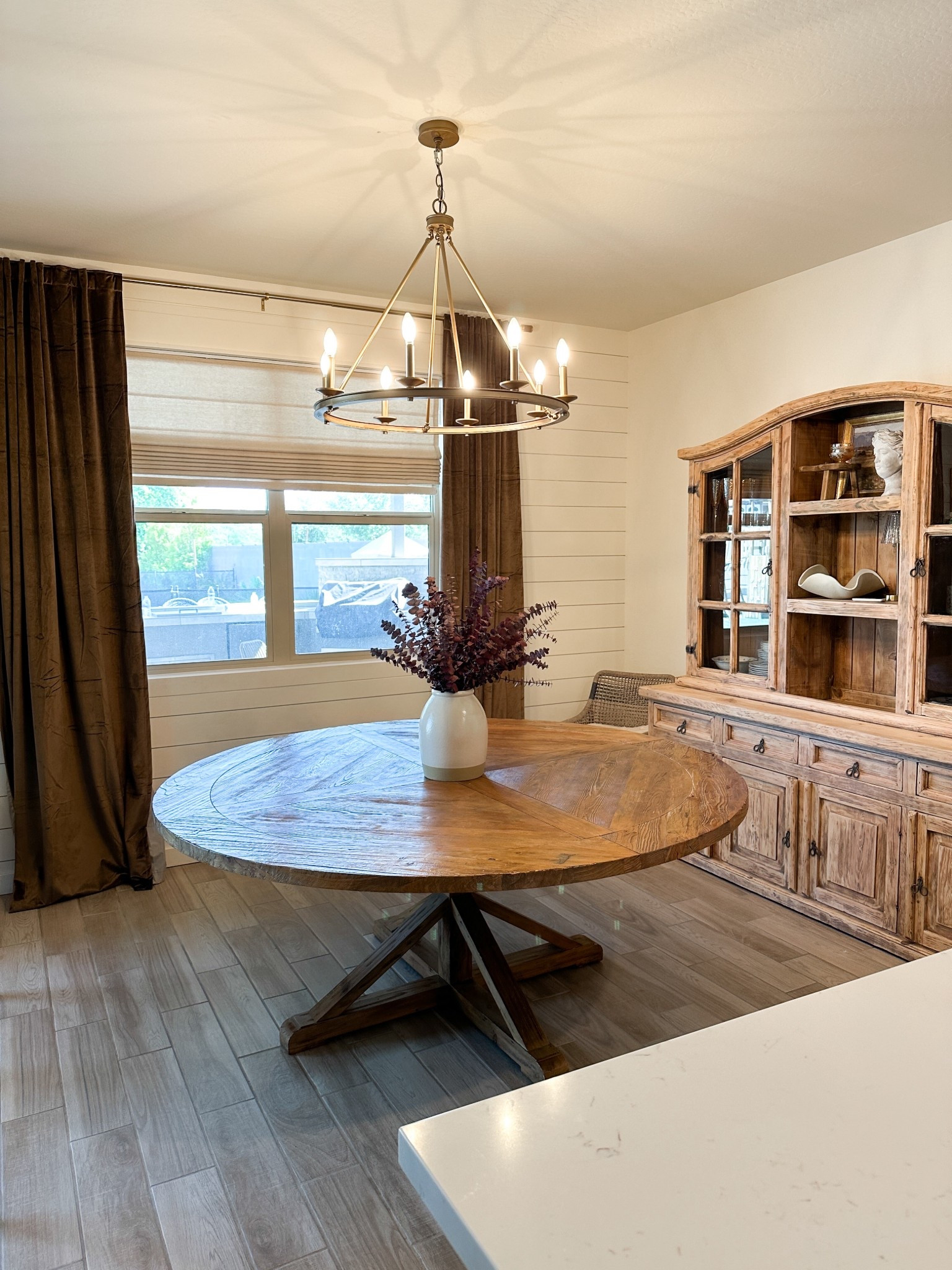 Ours is the 72” natural  