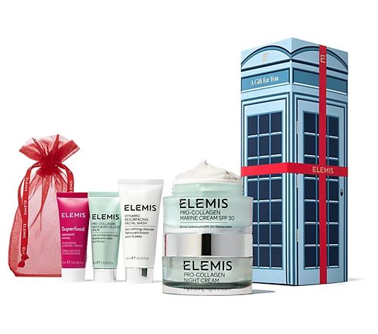 ELEMIS Pro-Collagen Marine Cream AM/PM Set with Discovery Kit | QVC
