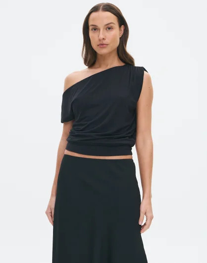 Off Shoulder Asymmetrical Top | Glassons (Australia)