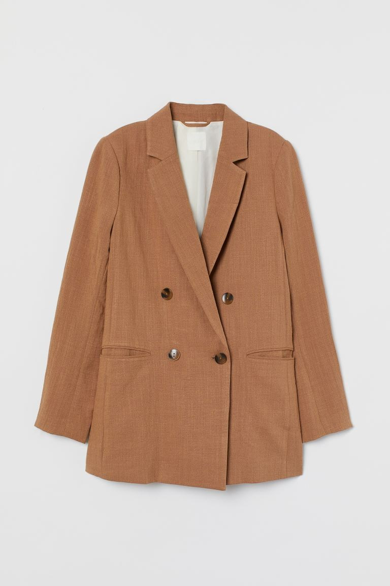 Double-breasted jacket | H&M (UK, MY, IN, SG, PH, TW, HK)