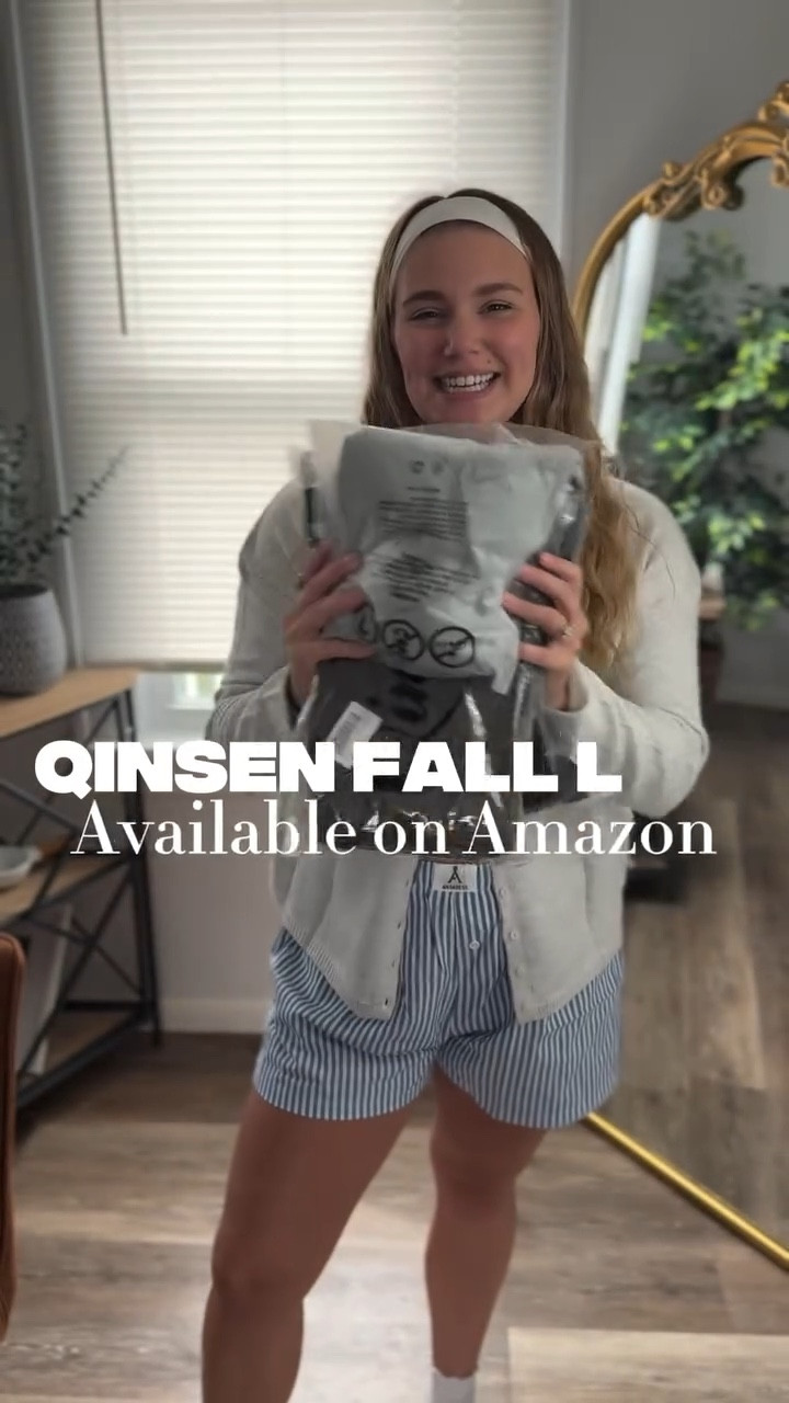 Fall finds you need 🍂✨ Cozy sweaters, chic basics, and the cutest workout set—all from Qinsen on Amazon 🙌 Which look is your fave? 

#AmazonFashion #FallHaul #Qinsen #OOTDFall #AmazonFinds #FallStyleInspo
