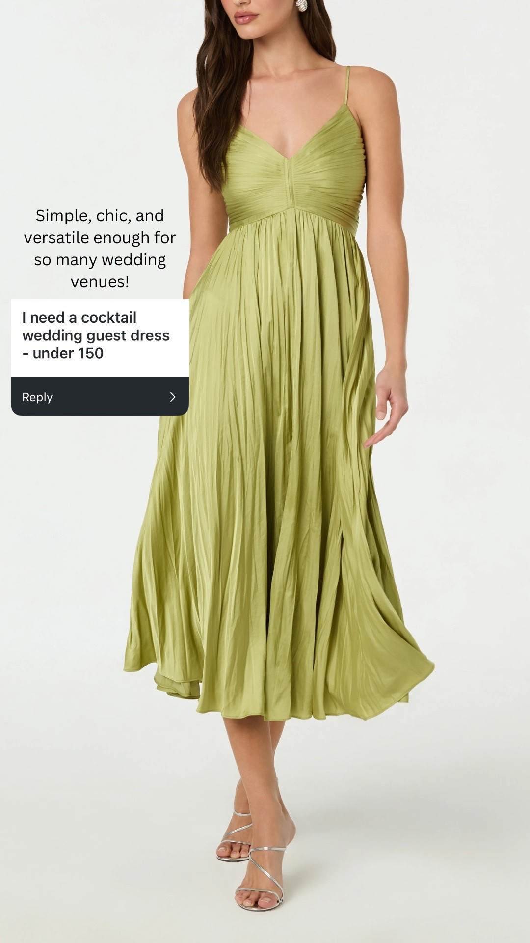 Cocktail wedding guest dress under $150!!


wedding guest dress, summer dress, summer wedding guest, cocktail dress, event dress, floral dress, astr the label

#LTKWedding