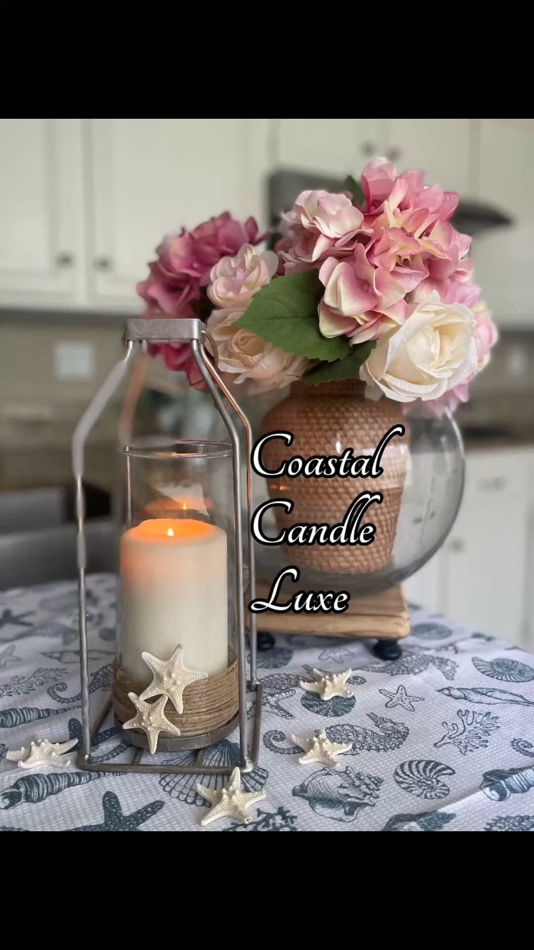 Coastal candle luxe on a budget! So easy to do and has such a coastal wow factor 

Coastal living, coastal decor, beach vibes, beach decor, shells, home decor, home inspo, diy home decor

#LTKvlog #LTKSeasonal #LTKHome