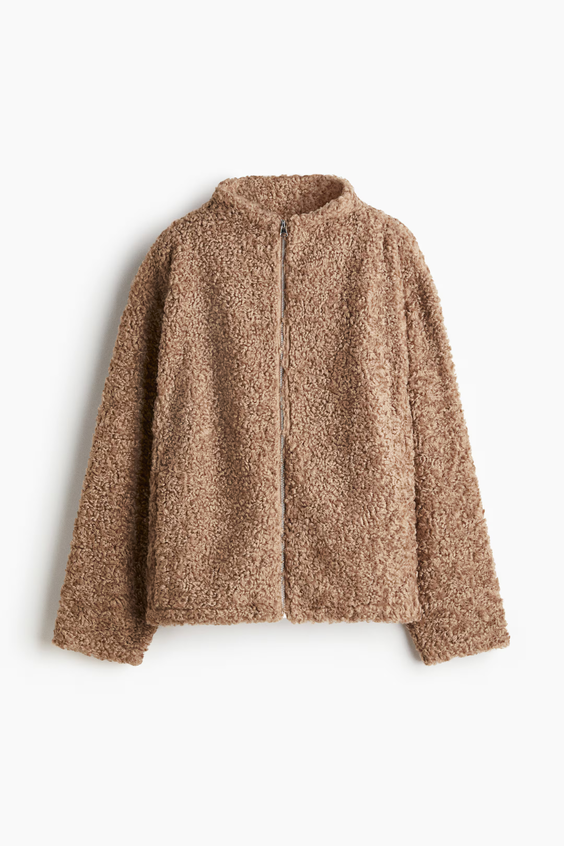 Oversized Teddy Fleece Jacket | H&M (US + CA)