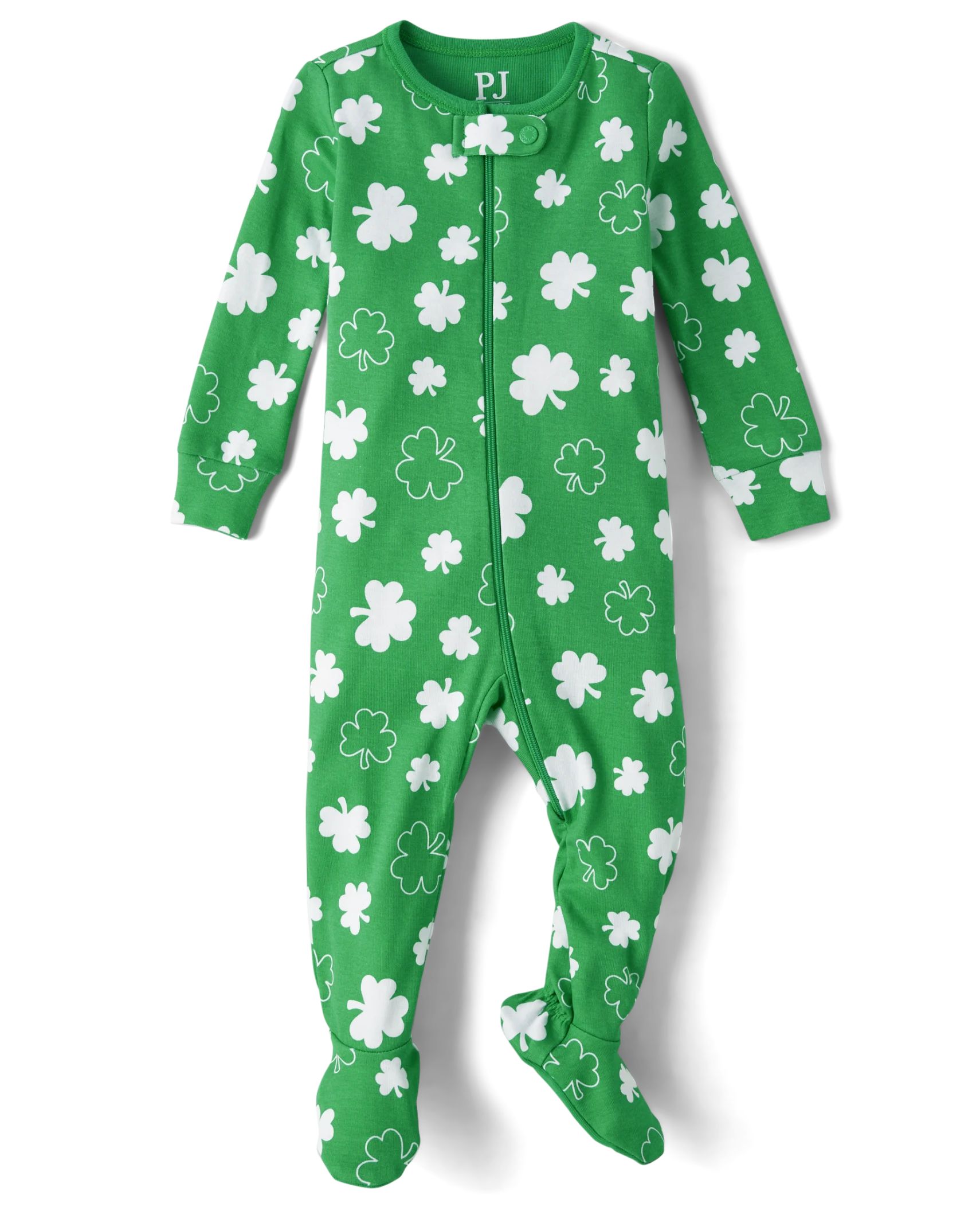 Unisex Baby And Toddler Matching Family Long Sleeve St. Patrick's Day Snug Fit Cotton Footed One ... | The Children's Place