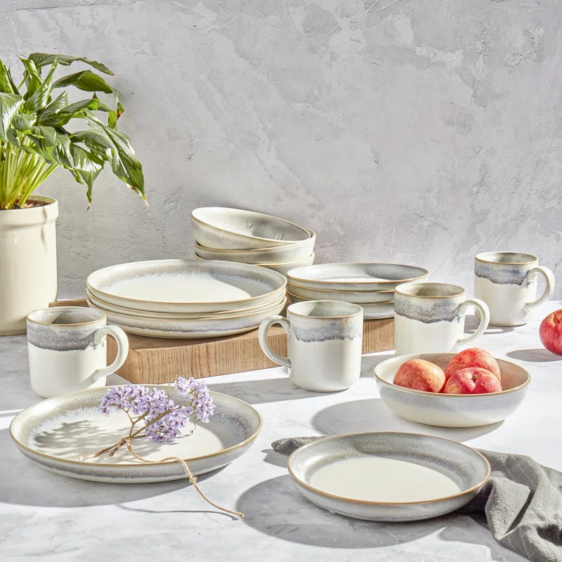Grace 16 Piece Dinnerware Set, Service for 4 | Wayfair North America