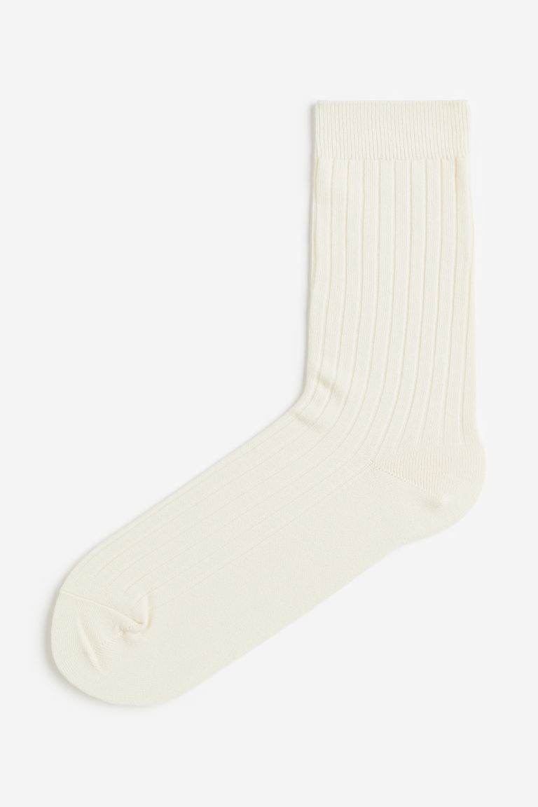 Socken - Cremefarben - Men | H&M DE | H&M (DE, AT, CH, NL, FI)