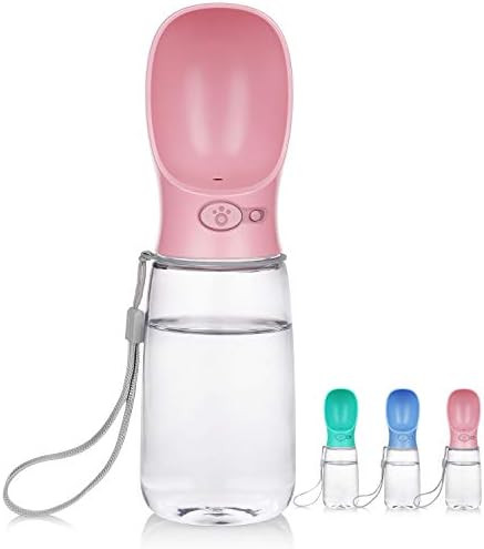 Yicostar Dog Water Bottle, 12OZ-19OZ Portable Pet Water Bottle for Walking Leak Proof Puppy Dog W... | Amazon (US)