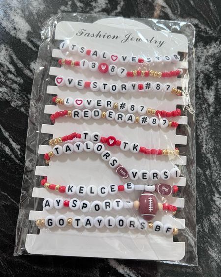 Our The Eras Tour friendship bracelets have arrived! 