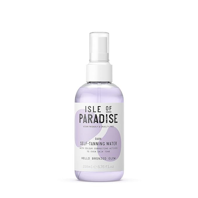 Isle of Paradise Fake Tan Water, Dark | Amazon (US)