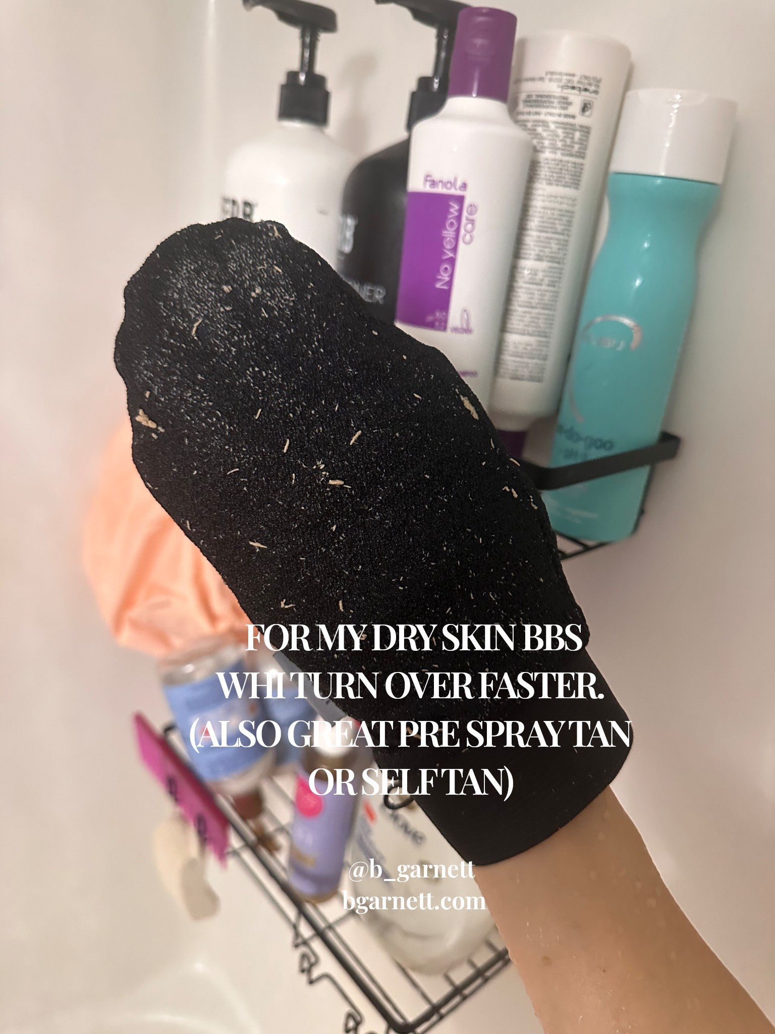 The absolute BEST exfoliating mit for my dry skinned BBs or for pre tanning 

Exfoliating mit | tanning just | shower must haves | tanning | self tan 

#LTKFindsUnder50 #LTKTravel #LTKBeauty