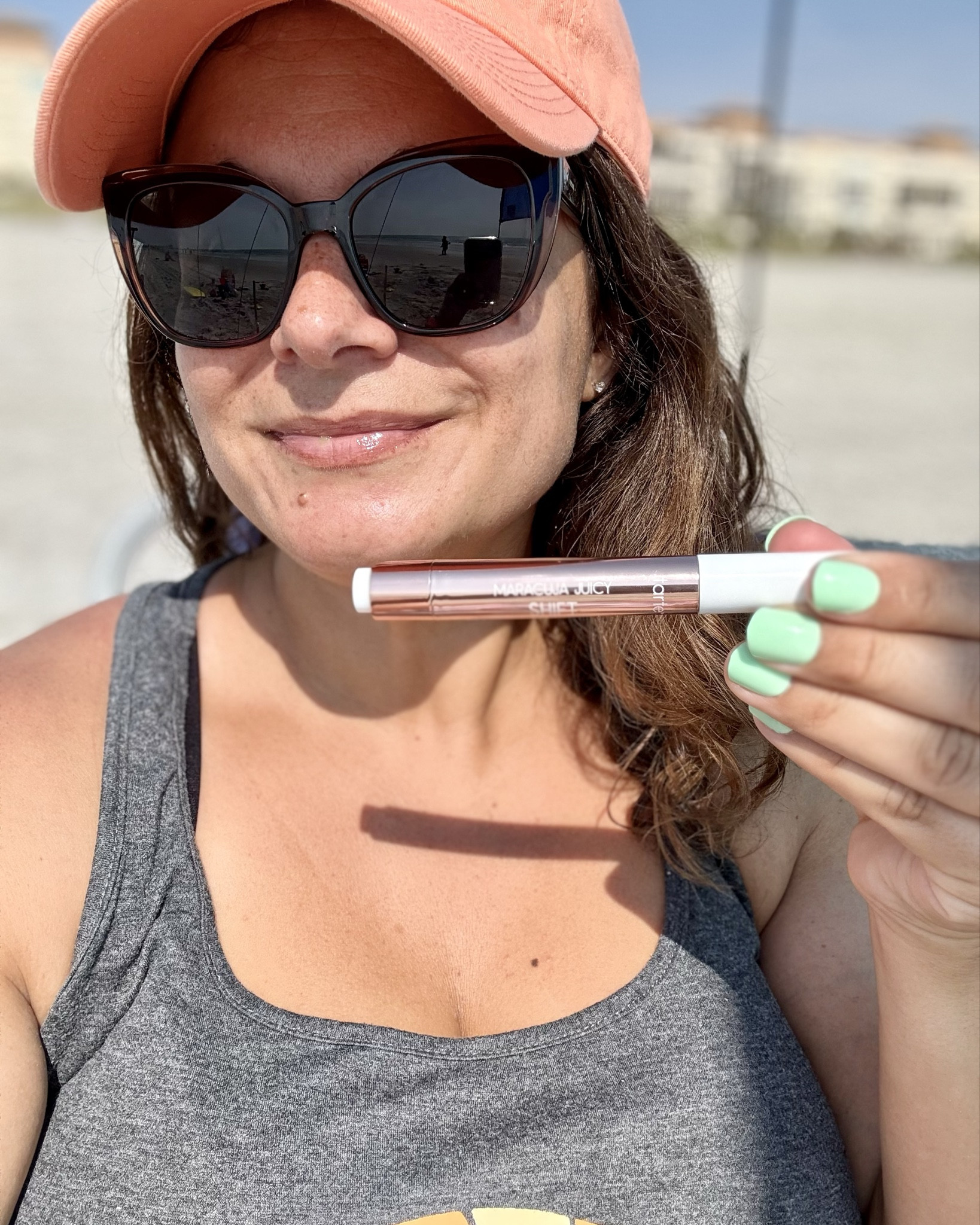 ☀️ Spring break roll call — where are your? 

We’re back at our fave Cocoa Beach (and the beach is HUGE now after they dredged the water — so nice! Bravo Brevard!).

I brought my new fave lip set from Tarte — the Maracuja Juicy Lip Shift 5-piece set 🙃 — and I’m currently wearing Kiwi, which goes on green and shifts to the prettiest pink. So fun and beach-perfect.  🏝️ 🥝 

It even gives your lips a slight tingle — in the best way.

You get five full-size shades:  
- Coconut (deep berry shift)  
- Dragonfruit (bright pink)  
- Kiwi (shifts from green to pink!)  
- Blueberry (aqua to pink)  
- Raspberry (rich red-pink)

Normally these are $26 each but you can get the whole set for $38.  🤯 

New customers can use code HSN2025 to take an extra $10 off — that brings it down to $28 for all five (less than $6 each).  
Free shipping too! 👏🏻

These are clean beauty — no parabens, phthalates, mineral oil, or gluten.  💚

They’re hydrating, glossy, and look good on literally everyone.  

Buy them as a gift... keep a couple for yourself. I won’t judge. 😉 

#HSN #HSNbeauty #loveHSN #HSNInfluencer #tartecosmetics



#LTKBeauty #LTKFindsUnder50 #LTKSaleAlert