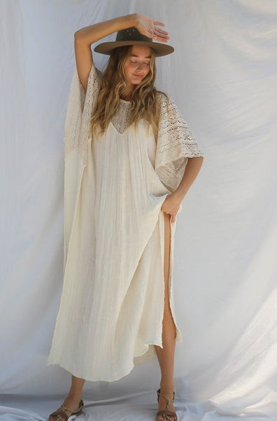 Mission Kaftan in Gauze | outdazl
