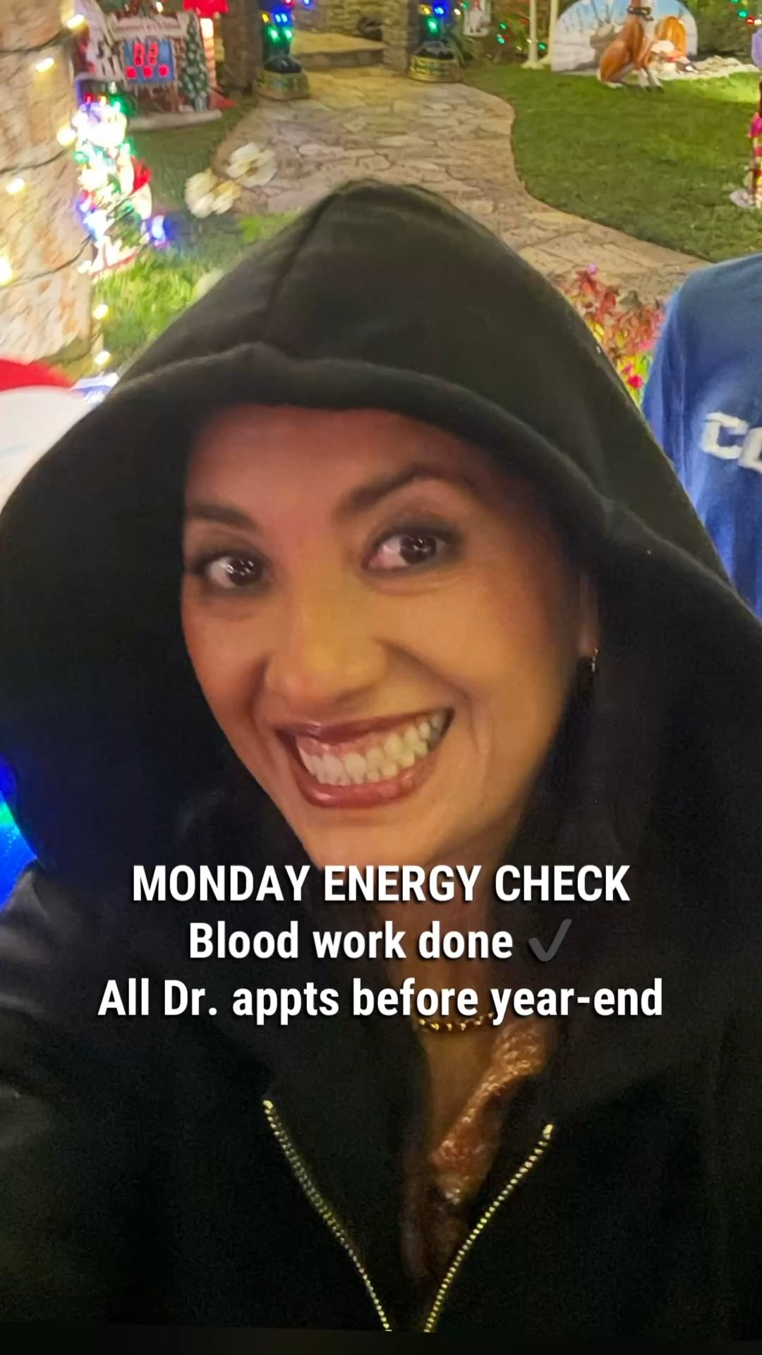 Monday reset done right 🤍 from leg day burn to protein + collagen recovery, a 90-min massage, and cozy family time under Christmas lights 🎄💪✨


Monday reset, leg day workout, lower body training, speed train workout, activewear favorites, fitness routine, protein powder, collagen supplement, post workout recovery, muscle recovery, wellness routine, self care day, massage day, healthy lifestyle, busy mom routine, family time, holiday lights, cozy evening, Christmas season, wellness essentials

#LTKstorytime #LTKdayinmylife #LTKHoliday