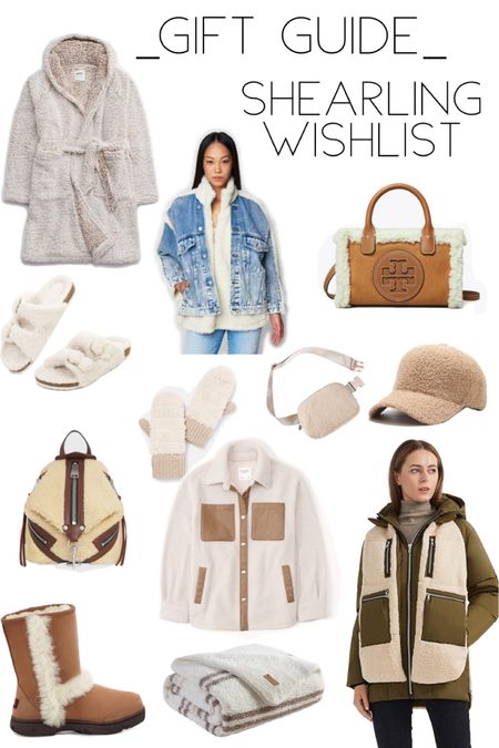 Shearling & Sherpa Items that would be on my wishlist! 
Gift Guide 



#LTKSeasonal #LTKGiftGuide #LTKshoecrush