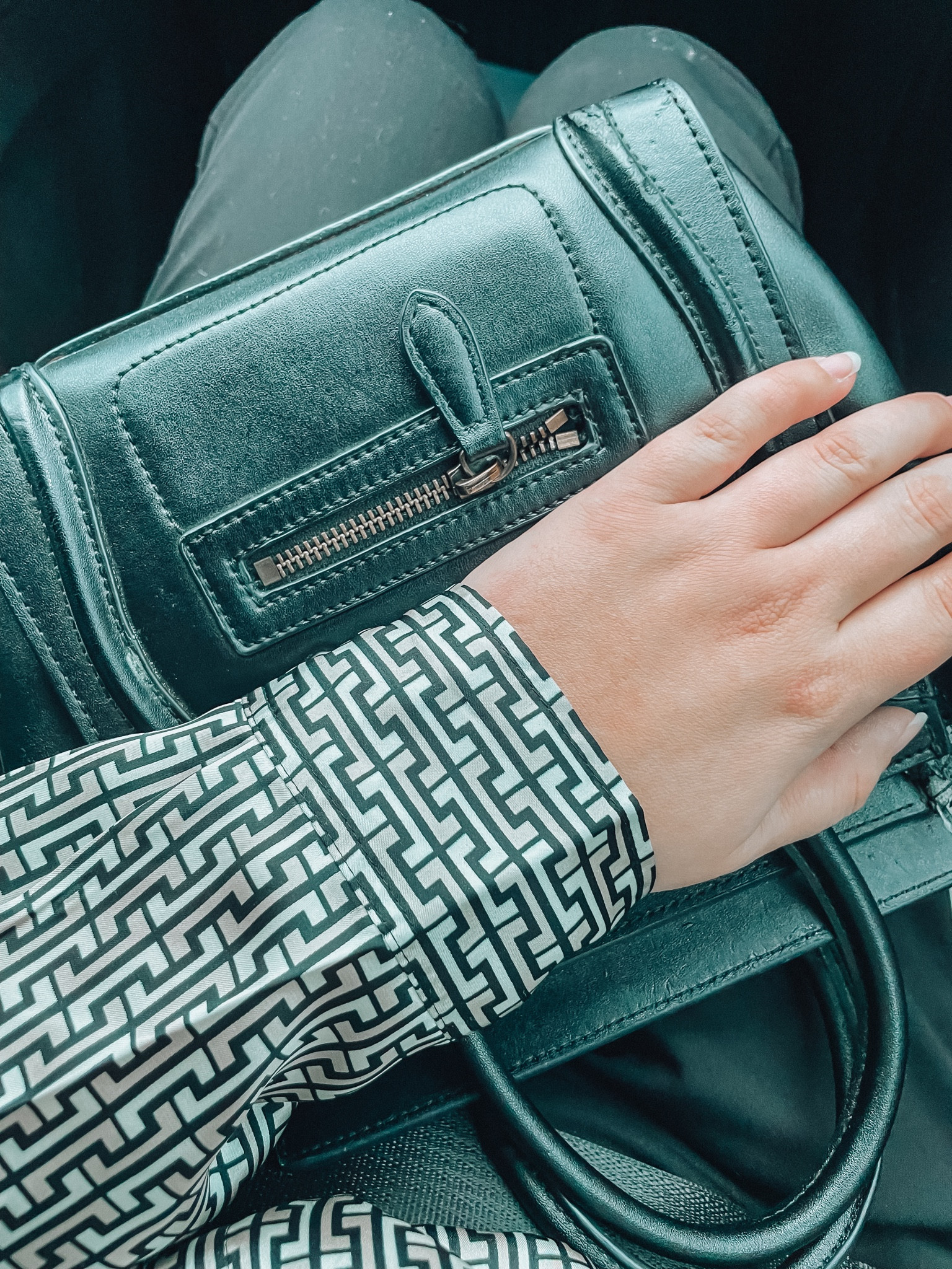 Details ✨ this H&M blouse looks designer inspired & I got it in a size medium. Wearing a size 4 in the black slacks from Loft - they are so flattering! 

Work tops - business casual - button down tops - silk button up top - work attire - designer dupes - save or splurge - work outfits - interview outfit - work bags - women’s black briefcase - winter workwear - loft sale - H&M sale



#LTKHolidaySale #LTKitbag #LTKworkwear