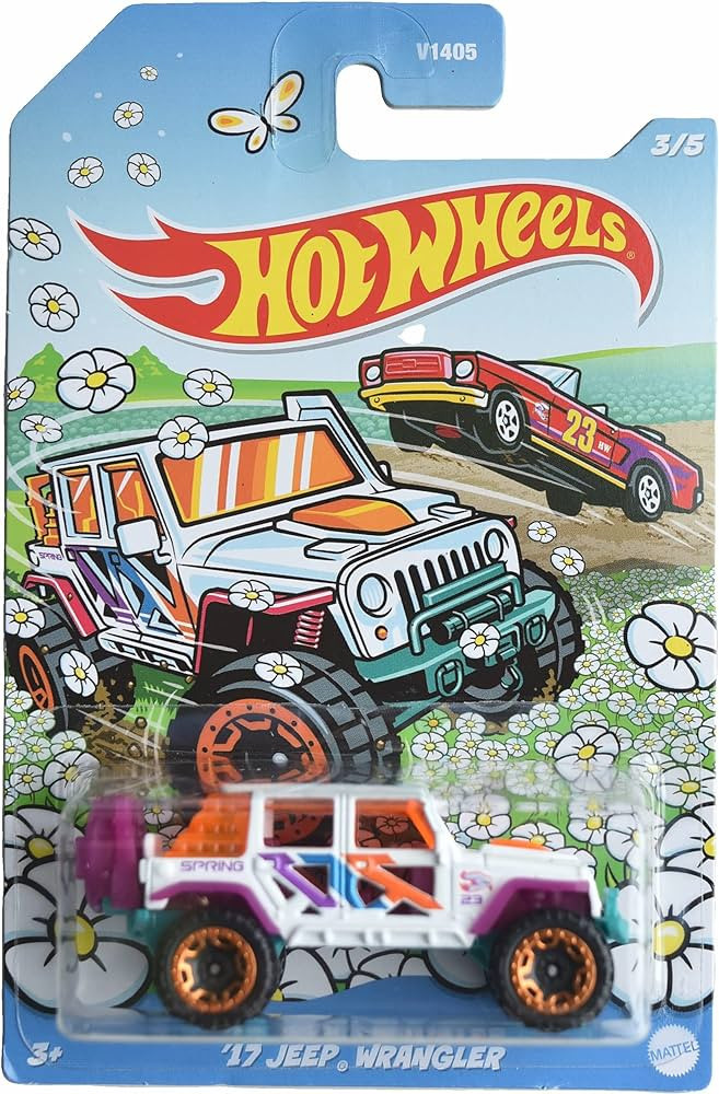 Hot Wheels '17 Jeep Wrangler, Spring Edition | Amazon (US)