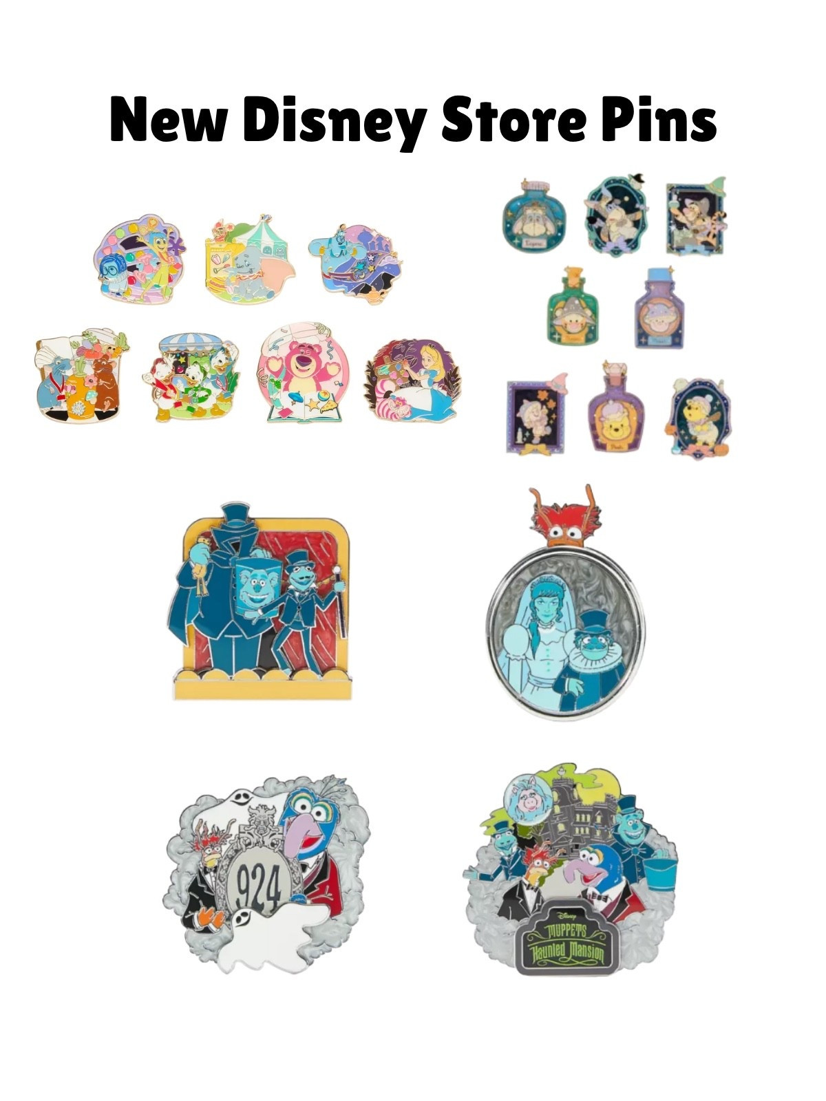New Disney Store pins! I love the Disney and Pixar Shanghai mystery pin pack!

#LTKSeasonal #LTKTravel