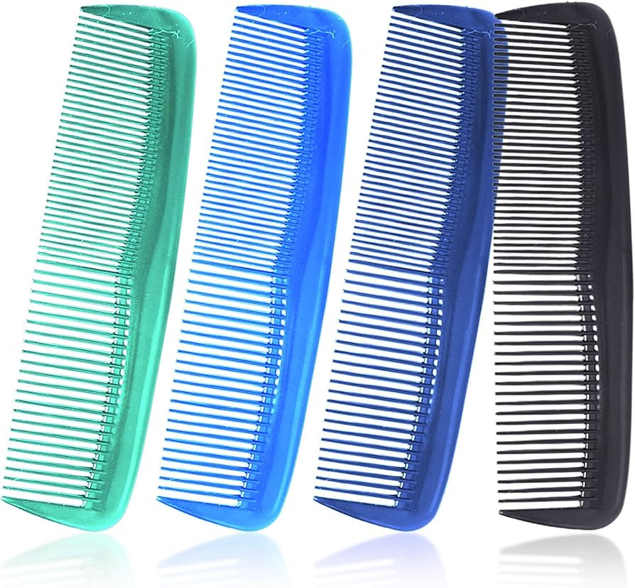 Soft 'N Style Hair Care 4-Pack Comb - Not Breakable - mens comb/fine tooth comb/peines para cabel... | Amazon (US)