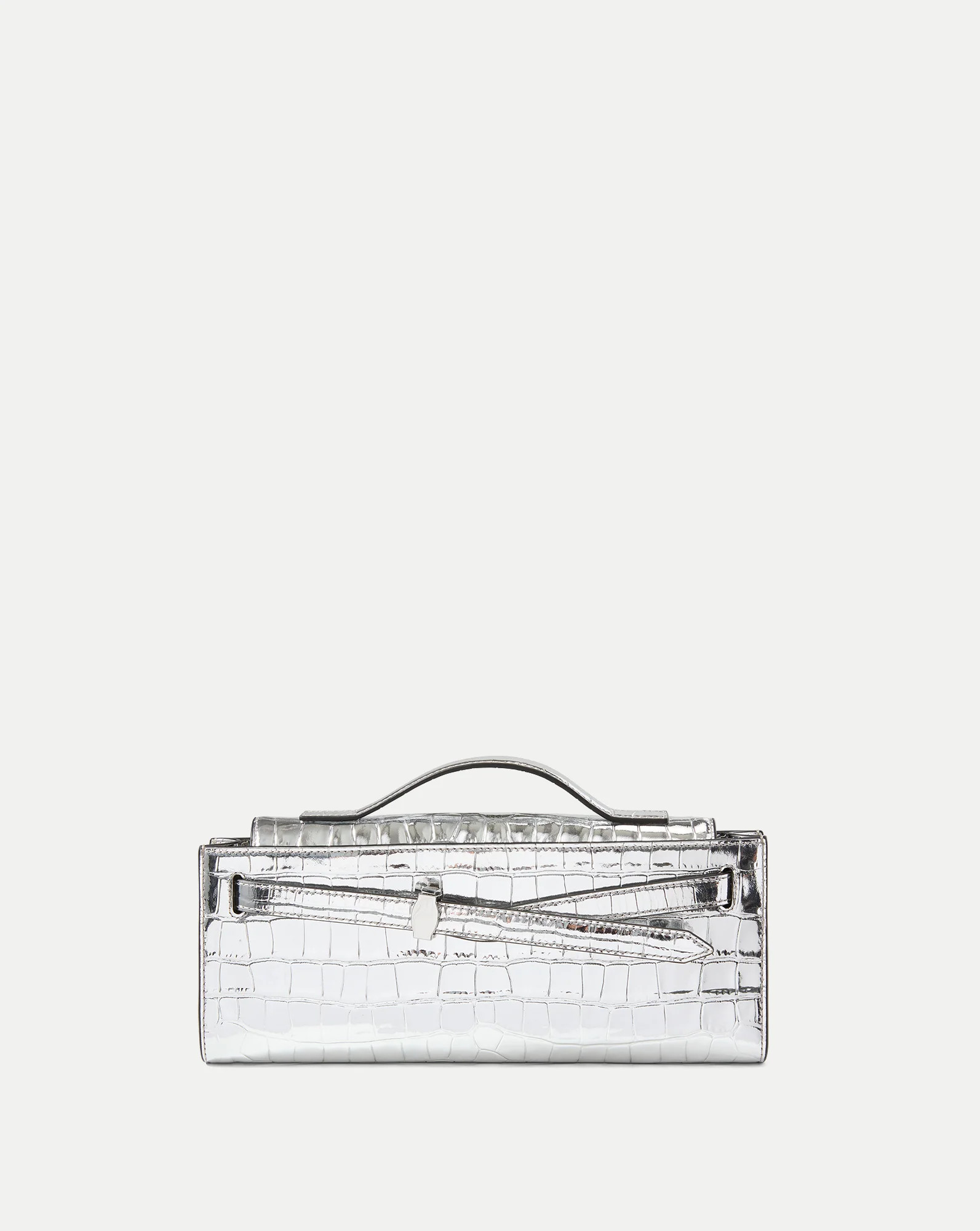 Veronica Beard Dash Clutch Silver | Veronica Beard
