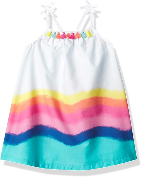 Hatley Girls' One Size Flutter Sleeve Dress | Amazon (US)
