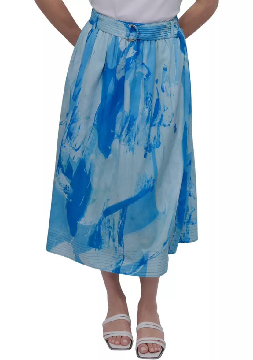 Women's Marble Print A-Line Skirt | Belk