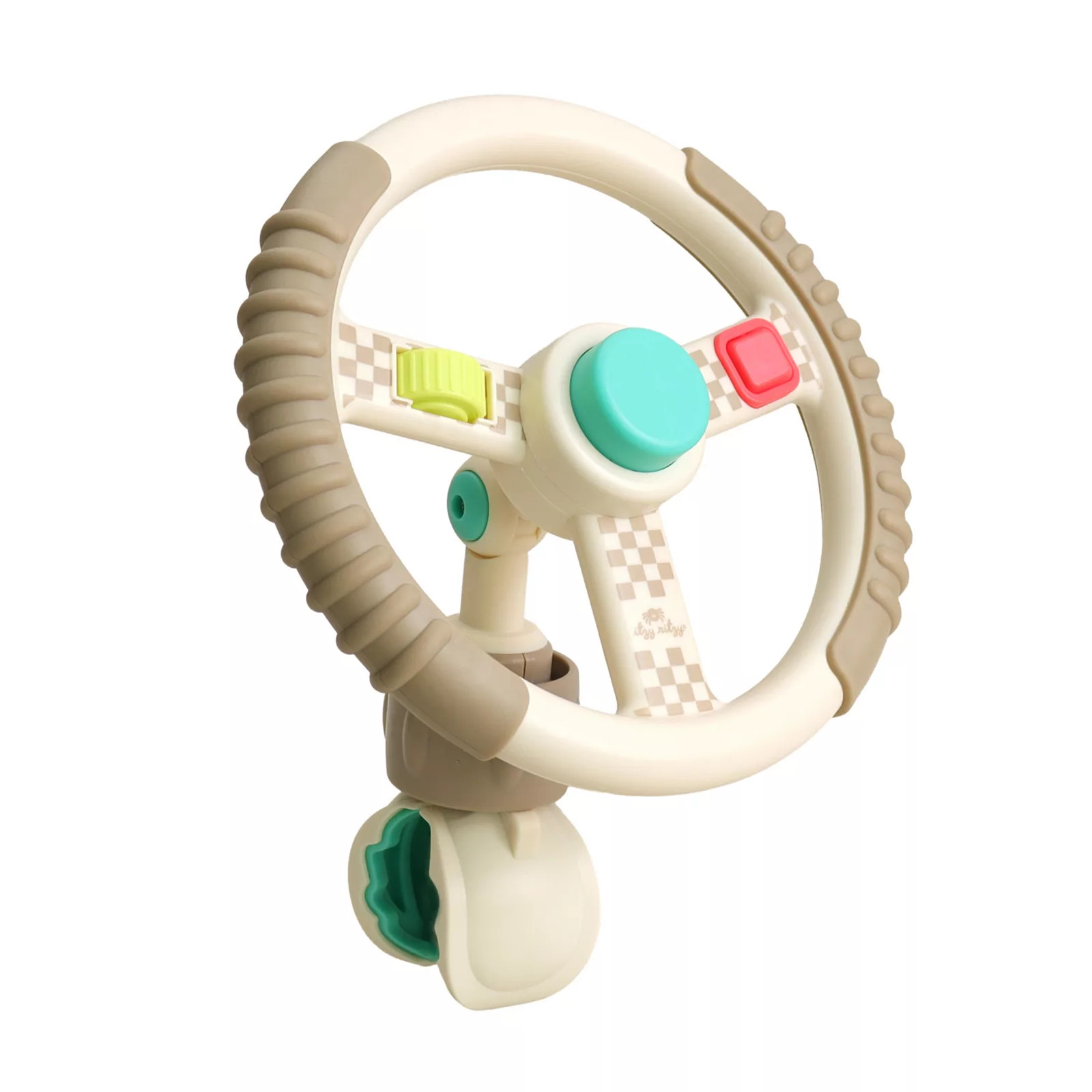 Itzy Ritzy Bitzy Driver™ Interactive Stroller Steering Wheel Toy, Ivory | Kohl's