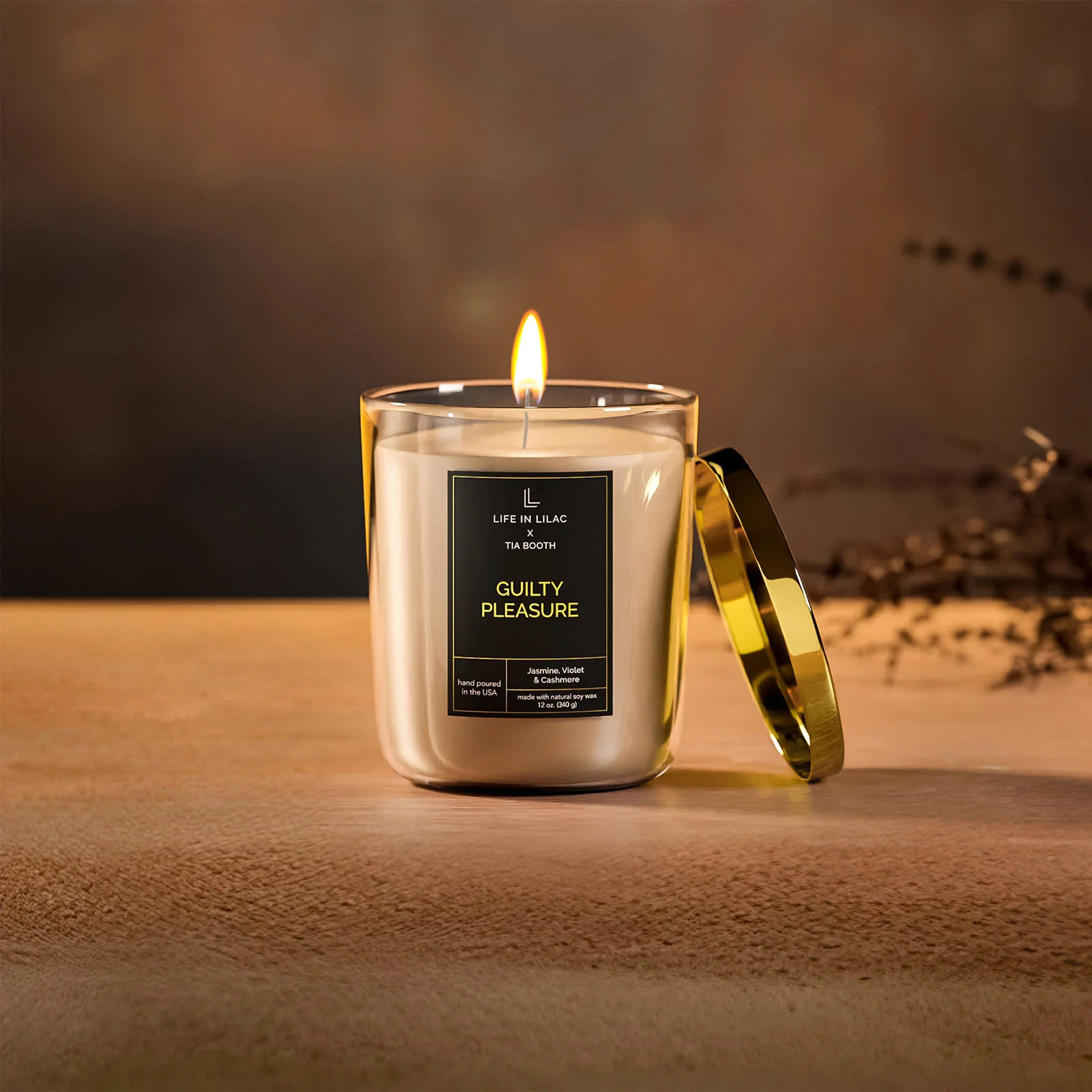 Tia Booth Guilty Pleasure Candle | Life In Lilac