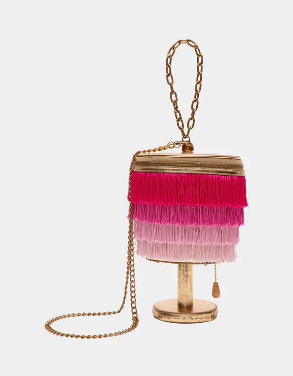 KITSCH MOOD LIGHTING CROSSBODY PINK MULTI | Betsey Johnson