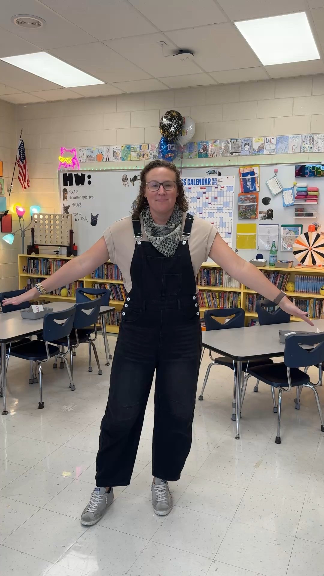 I could not love these overalls more. The most perfect teacher outfit. 

#LTKFindsUnder50 #LTKFindsUnder100 #LTKWorkwear