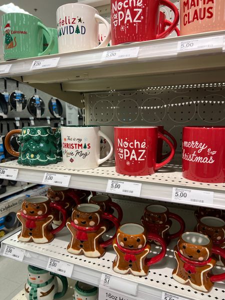 These holiday Christmas mugs are so cute & only $5?! I grabbed a bunch of them for the house, and also as gifts! #target #christmas #christmasmug 

#LTKGiftGuide #LTKSeasonal #LTKHoliday