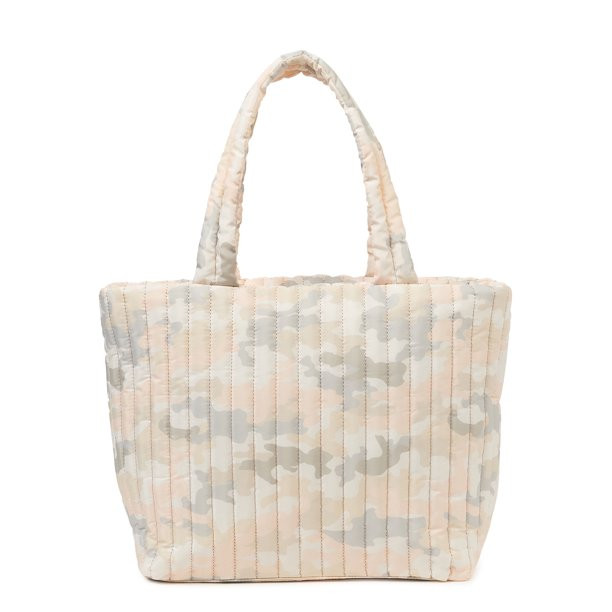 Time and Tru Women's Tara Nylon Tote Bag Pink Camo - Walmart.com | Walmart (US)