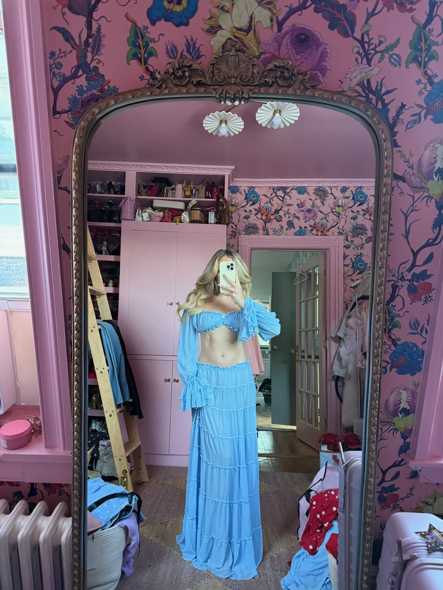 Maxi skirt and crop top summer set 

#LTKootd #LTKFestival