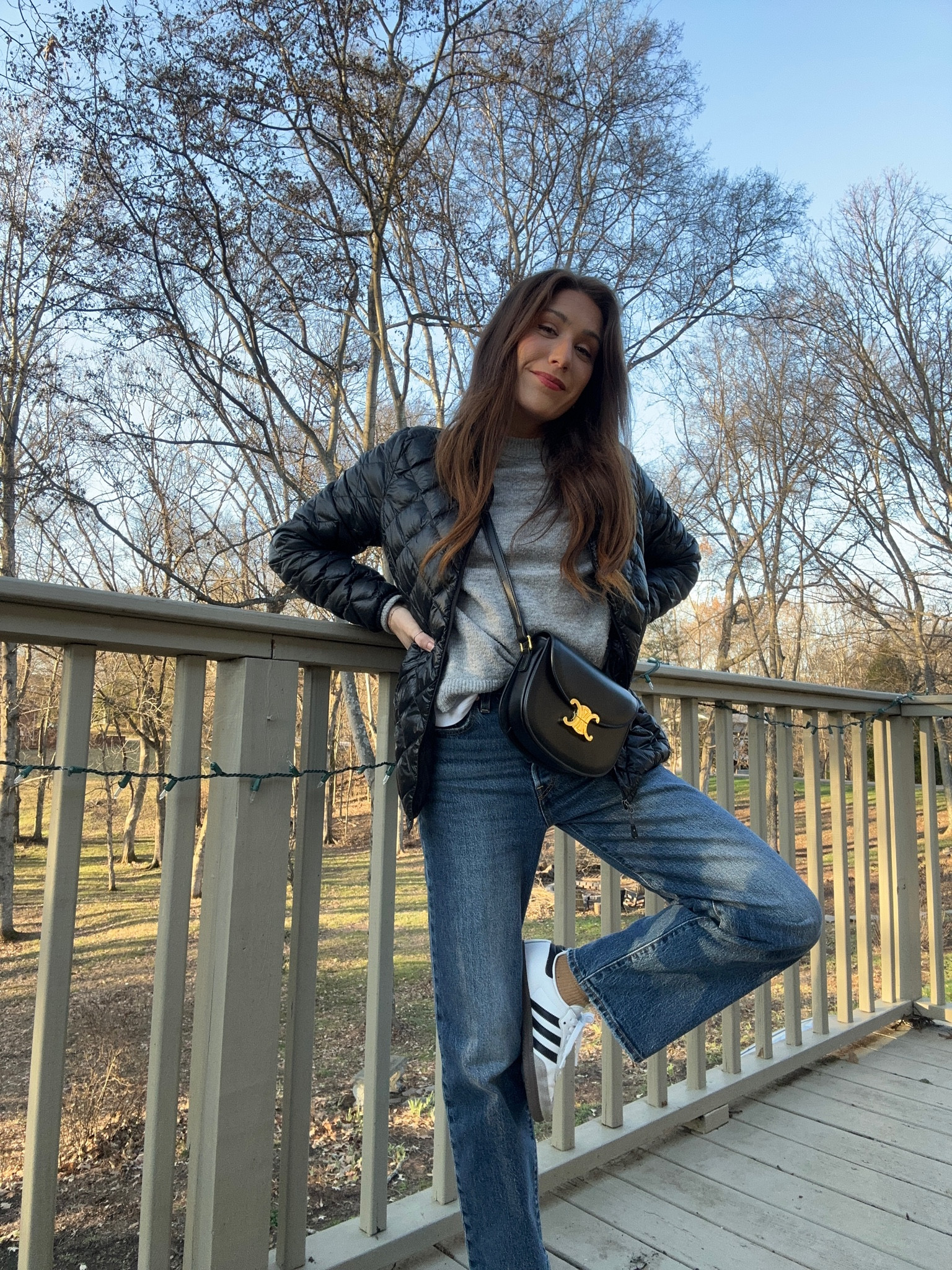 my go-to outfit to feel put together without putting a ton of effort in. Sneaks, Levi’s and layered tee with a sweater! 

#LTKFindsUnder50 #LTKStyleTip