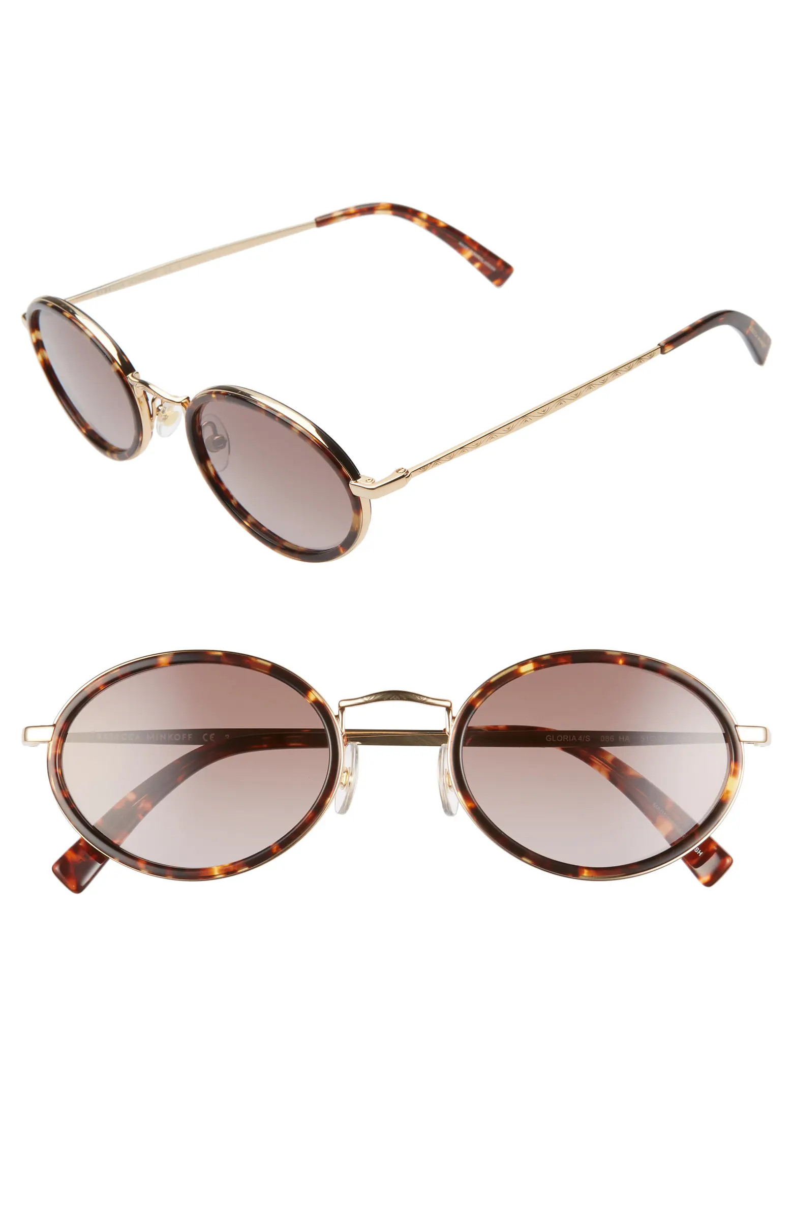 Gloria4 51mm Round Sunglasses | Nordstrom Rack