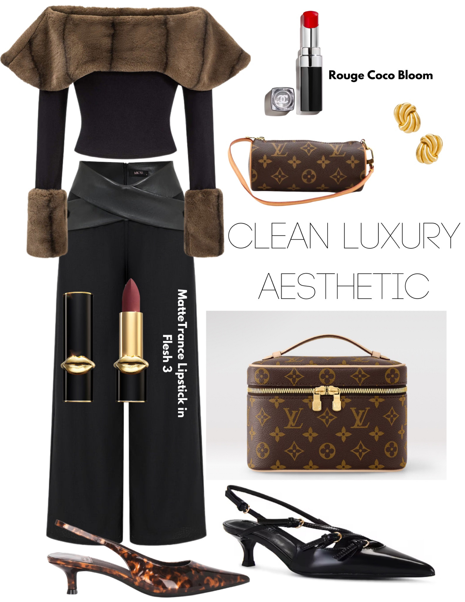 Curating timeless pieces for a refined look. 
Micas - Patchwork Off Shoulder Long-Sleeve Top
Micas - Solid Faux Leather Patchwork High Waist Crossed Pocket Trousers
#LTKfinds #Effortlesselegance

#LTKStyleTip #LTKBeauty #LTKWorkwear