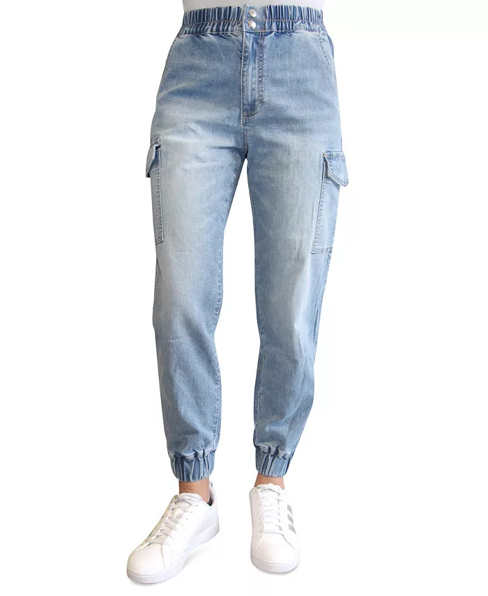 Almost Famous Juniors' Cargo Jogger Jeans & Reviews - Leggings & Pants - Juniors - Macy's | Macys (US)