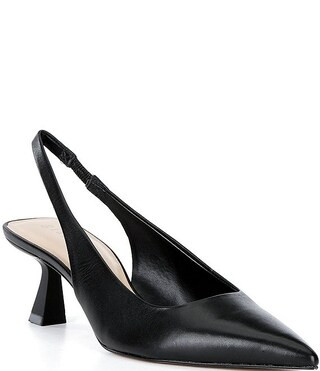 Gianni Bini Wandah Leather Slingback Pumps | Dillard's | Dillard's