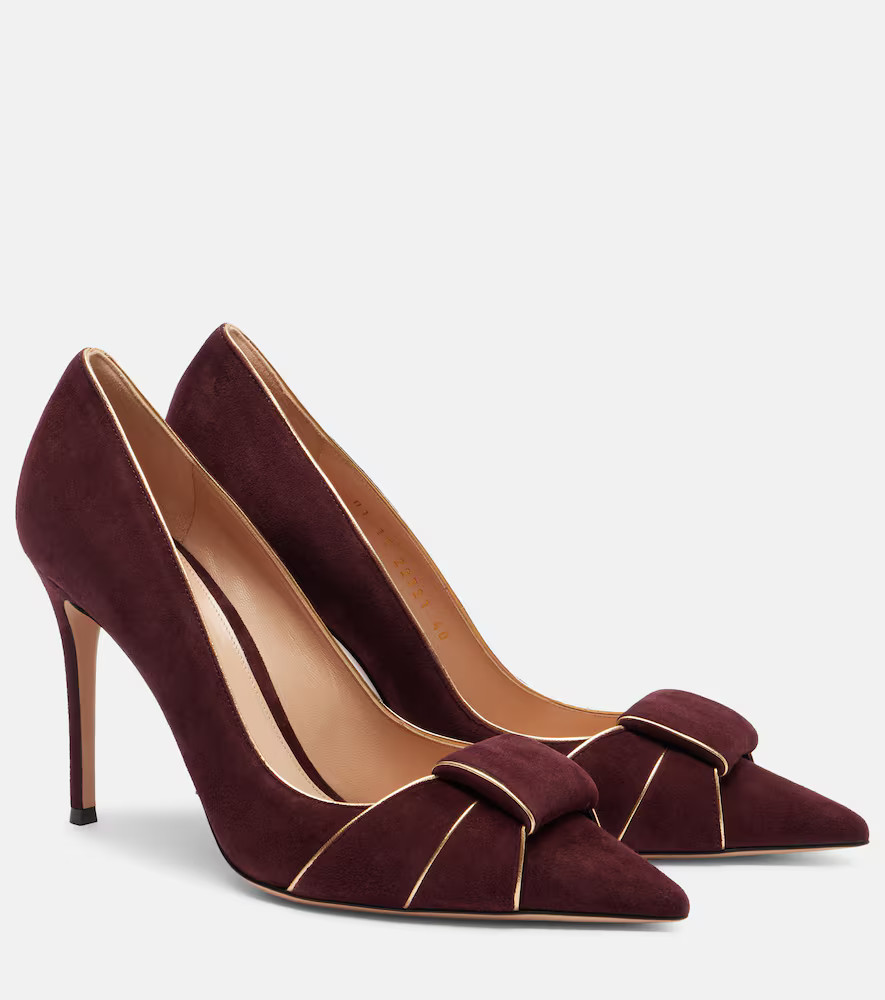 Gianvito Rossi Suede pumps | Mytheresa (US/CA)