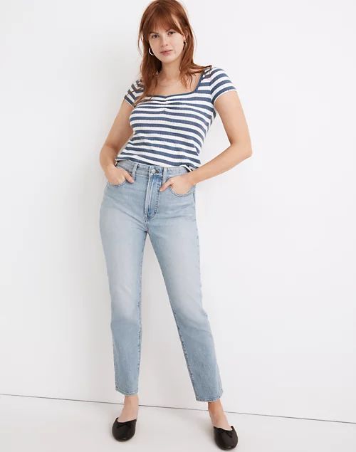 The Curvy Perfect Vintage Jean in Fiore Wash | Madewell