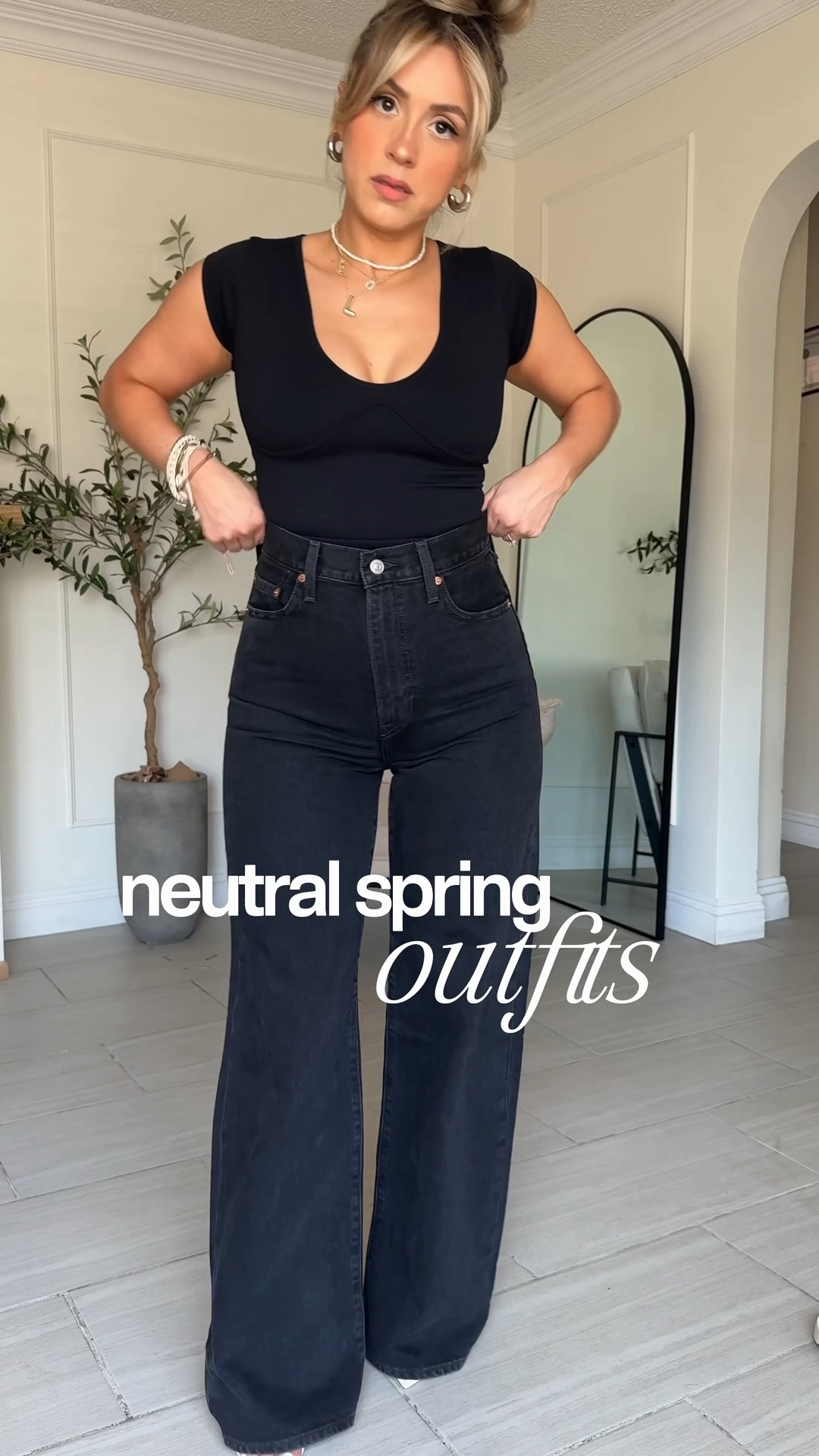 Amazon Spring Neutral outfits 🙌🏼😎 ON SALE for Amazons BIG SPRING SALE loves 🥰

Size 27 in ribcage Levi's
Size 4 in Cargo trousers
Small in striped set 
Small in everything else 

If you’re looking for more stretch in this denim, go for the Levi’s 318! 

#LTKootd #LTKSaleAlert #LTKU