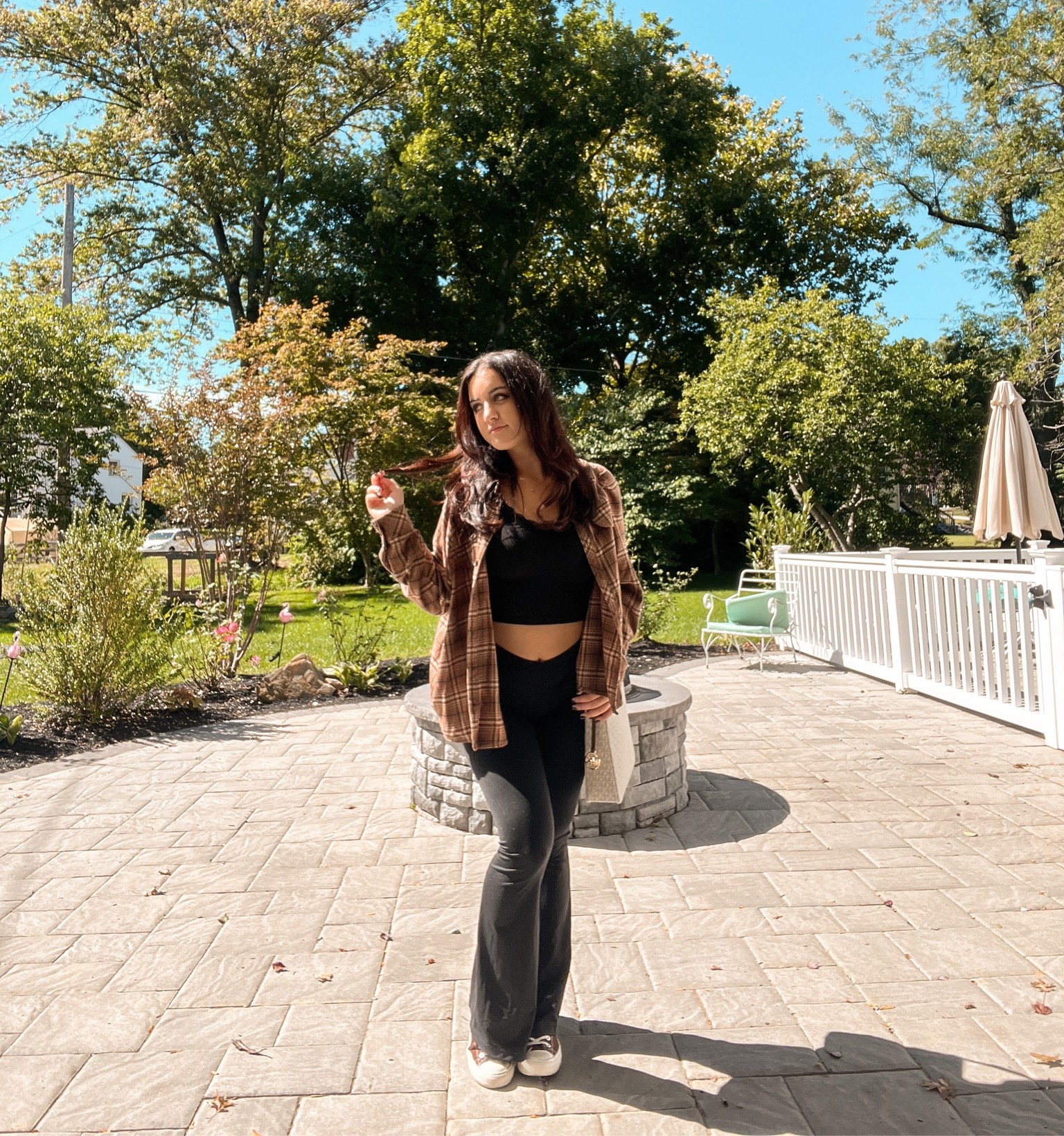 fall outfit, fall outfit idea, halloween outfit, fall style, flannel, flare leggings, converse shoes, converse hightops

#fallstyle #fallfashion #fallweather #flannel #flannelseason #flareleggings

#LTKstyletip #LTKfit #LTKSeasonal