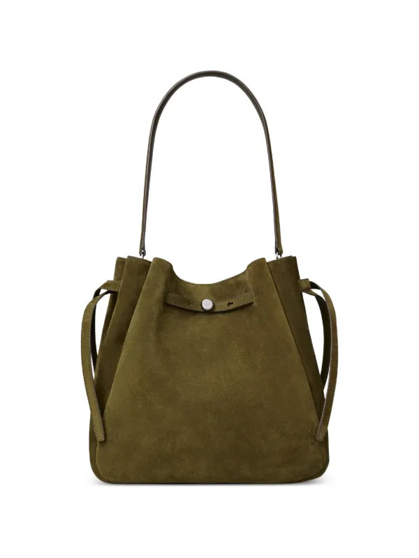 large Romy suede bucket bag | Farfetch Global